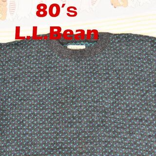 エルエルビーン(L.L.Bean)のエルエルビーン 80s セーター 13812c ビンテージ L.L.BEAN(ニット/セーター)