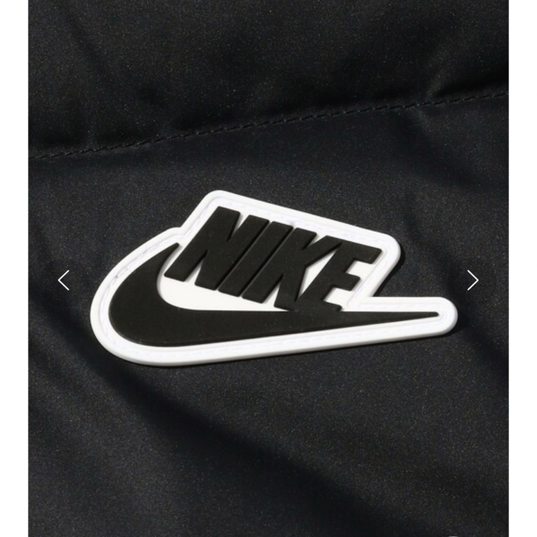 NIKE(ナイキ)のNIKE ナイキ ダウンフィル ウインドランナー シールドジャケット S 黒 メンズのジャケット/アウター(ダウンジャケット)の商品写真
