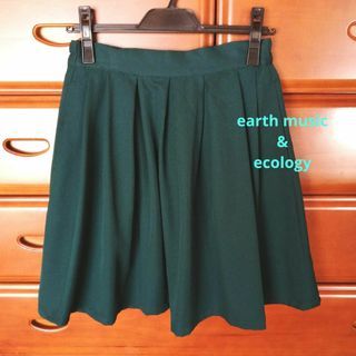 アースミュージックアンドエコロジー(earth music & ecology)の☆新品･タグ付き☆アースミュージック&エコロジー   タックスカート(ひざ丈スカート)