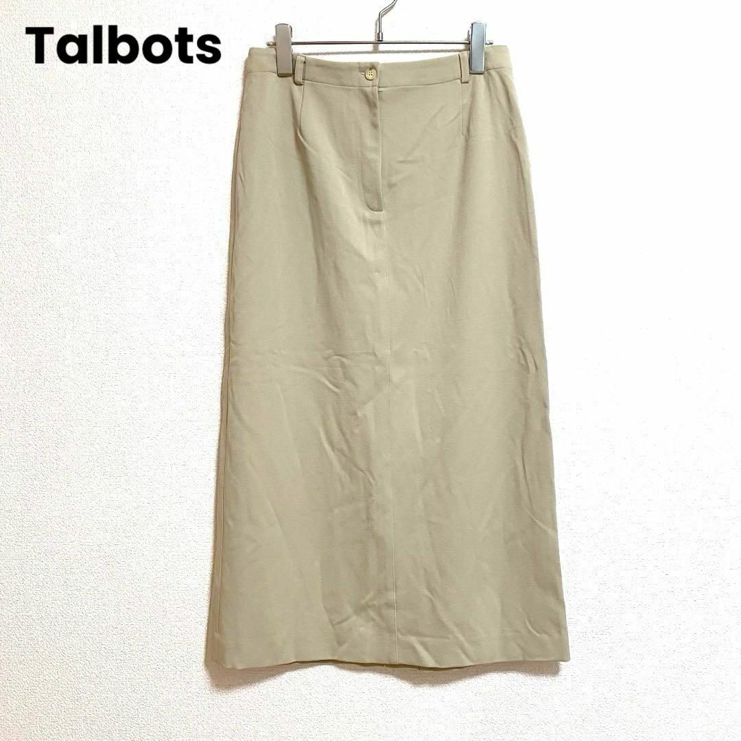 TALBOTS(タルボット)のst498 Talbots タルボット バックスリット ロングスカート 伸縮性 レディースのスカート(ロングスカート)の商品写真