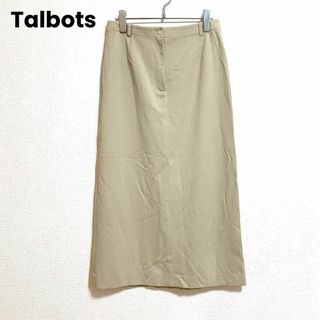 タルボット(TALBOTS)のst498 Talbots タルボット バックスリット ロングスカート 伸縮性(ロングスカート)