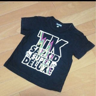 ティーケー(TK)のTK SAPKIDS★半袖Tシャツ　90cm　カットソー　ワールド　プリント(Tシャツ/カットソー)