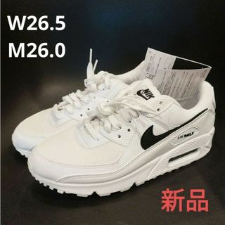 ナイキ(NIKE)のエアマックス90 ホワイト×ブラック(スニーカー)