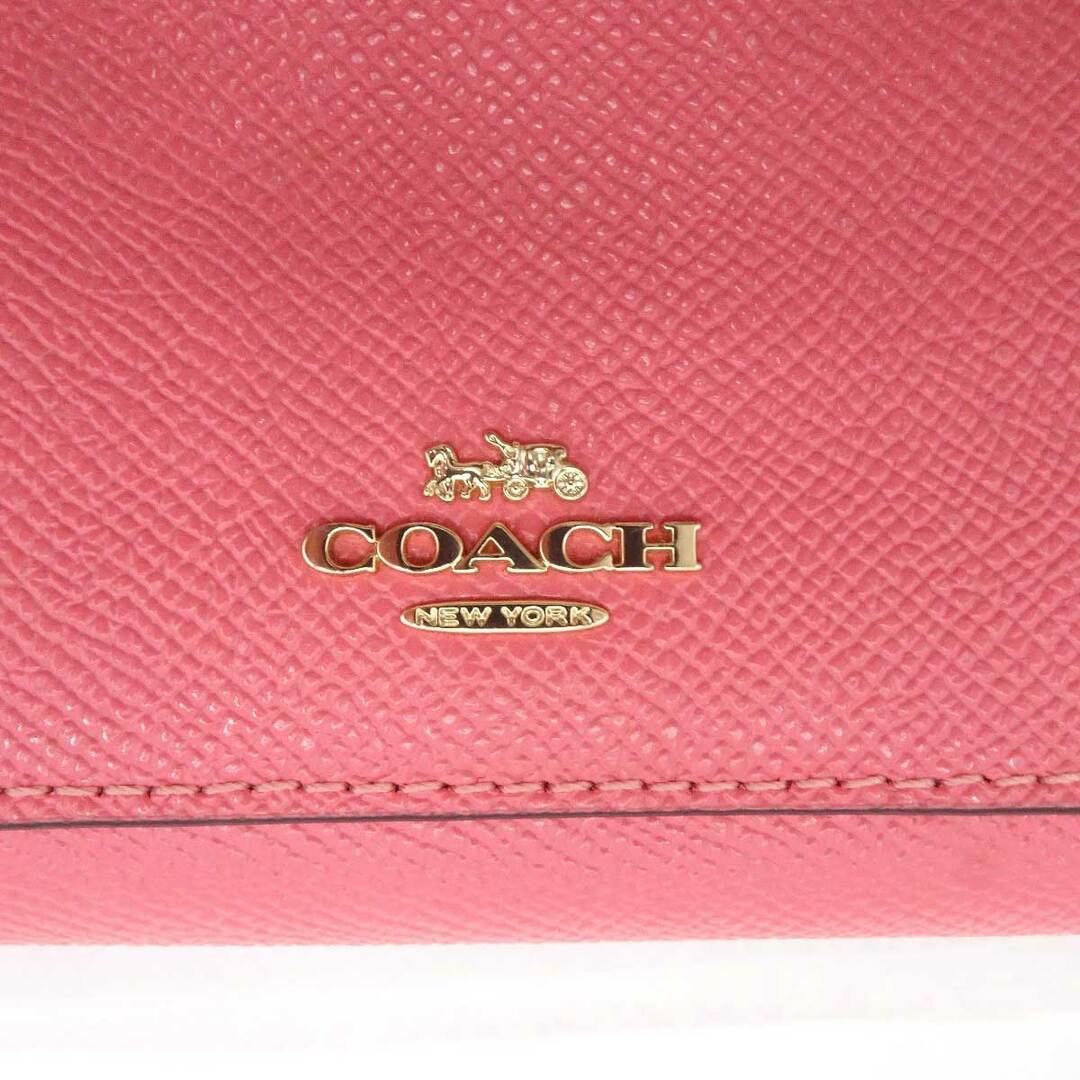 COACH(コーチ)のコーチ 長財布 財布 ラウンドファスナー ピンク F54007 レディース COACH レディースのファッション小物(その他)の商品写真