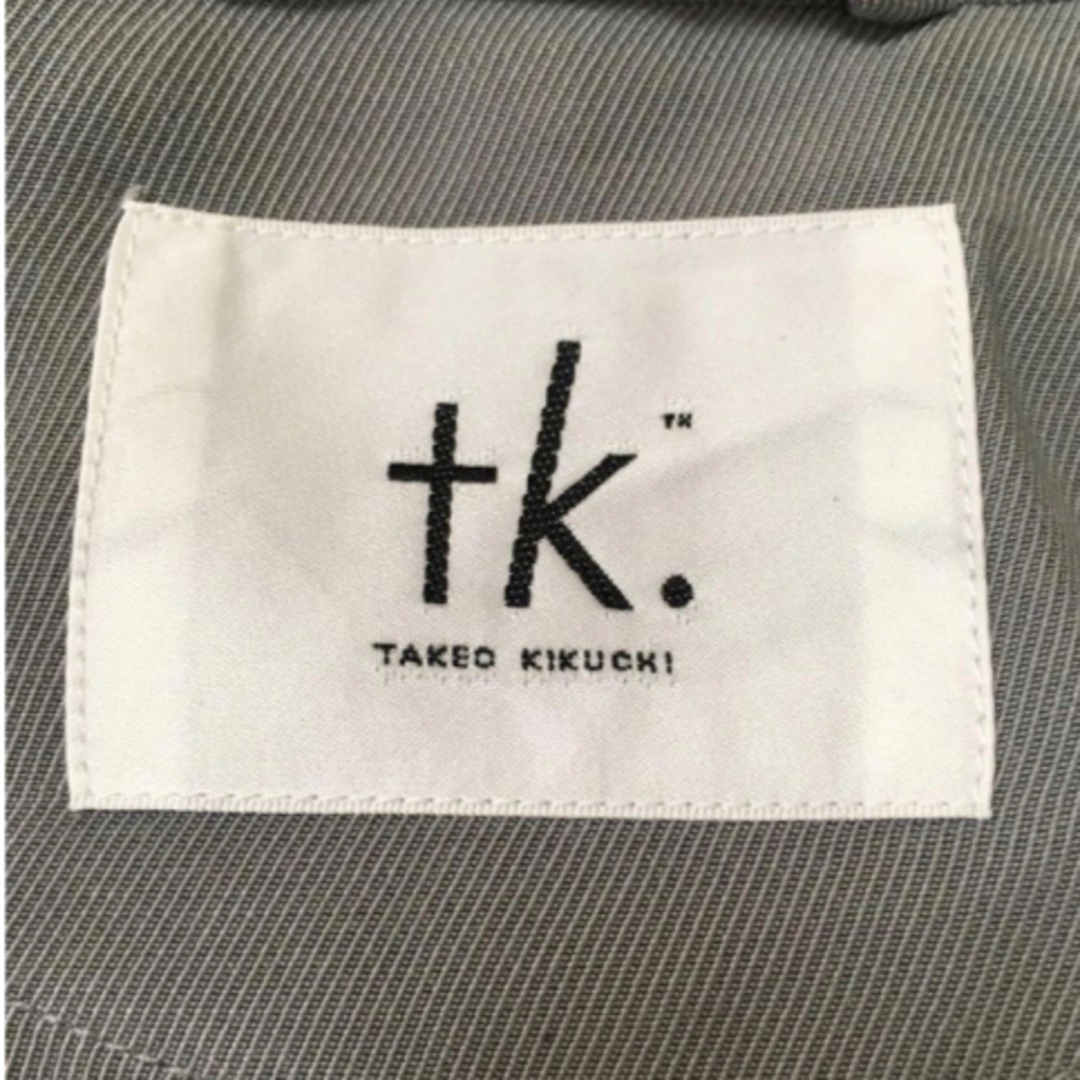 未使用　TAKEO KIKUCHI タケオキクチ カーディガン 88ライトグレー