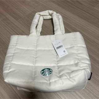 スターバックスコーヒー(Starbucks Coffee)のスターバックス　キルティングトートバッグ(トートバッグ)