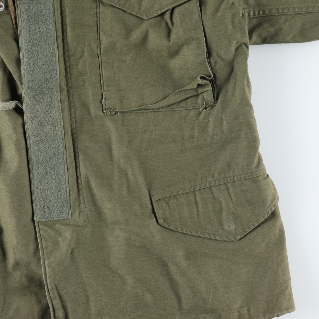 古着 80年代 米軍実品 M-65 3rd U.S.ARMY ミリタリー フィールドジャケット USA製 MEDIUM SHORT メンズM ヴィンテージ /eaa415427 メンズのジャケット/アウター(ミリタリージャケット)の商品写真