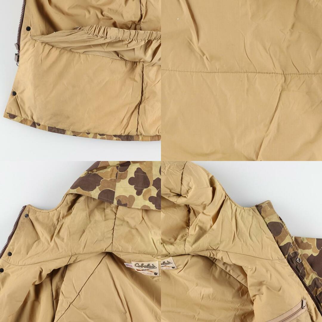 古着 80年代 カベラス Cabelas GORE-TEX ゴアテックス 迷彩柄 ダックハンターカモ マウンテンパーカー シェルジャケット USA製 メンズXL ヴィンテージ /eaa416954 メンズのジャケット/アウター(マウンテンパーカー)の商品写真