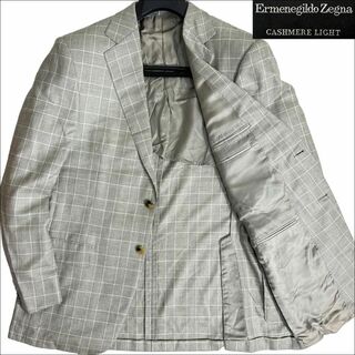 Ermenegildo Zegna - J6324 エルメネジルドゼニア カシミヤ100%グレン