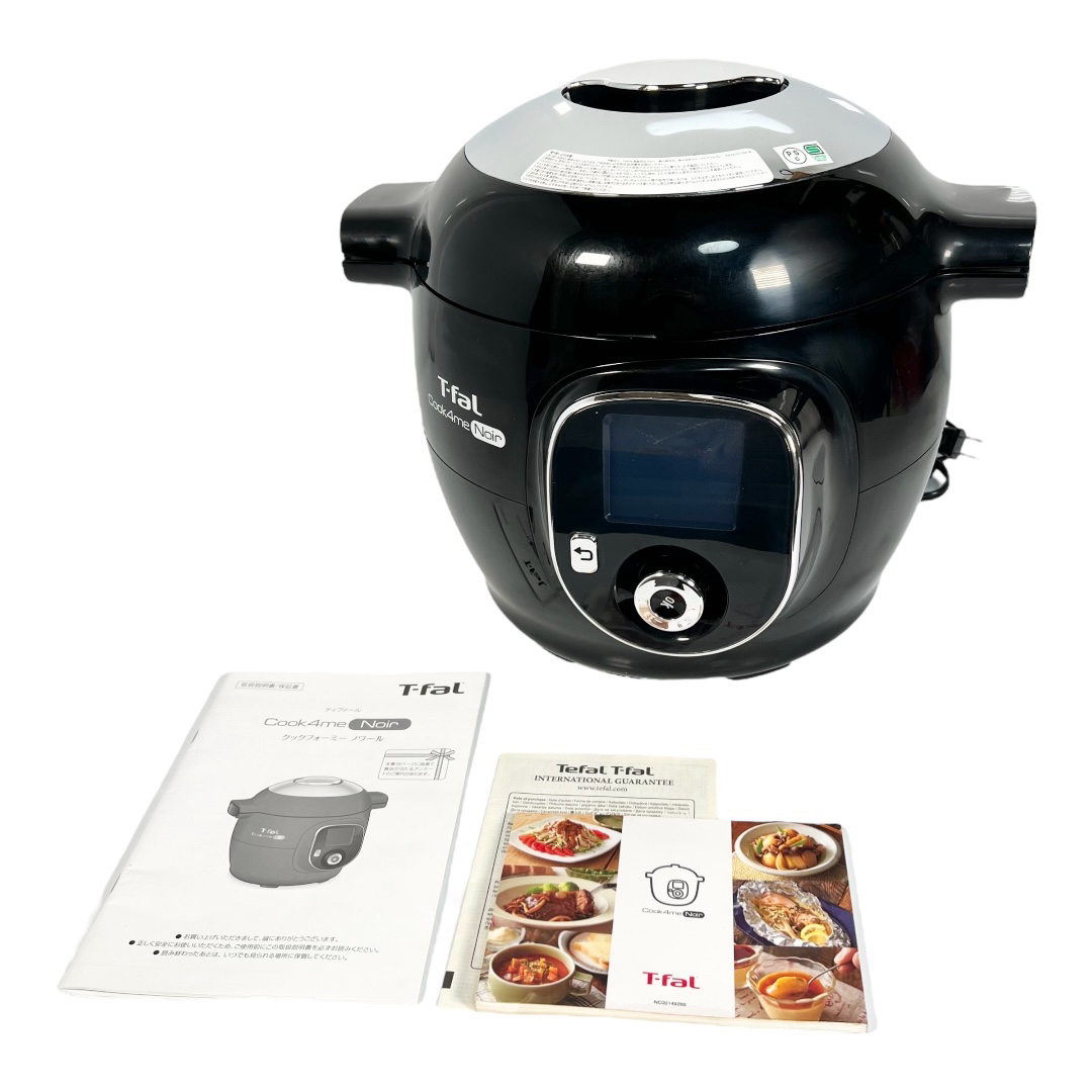 T-fal(ティファール)のT-fal cook 4-me  noir 電気圧力鍋　cy8518jp スマホ/家電/カメラの調理家電(調理機器)の商品写真