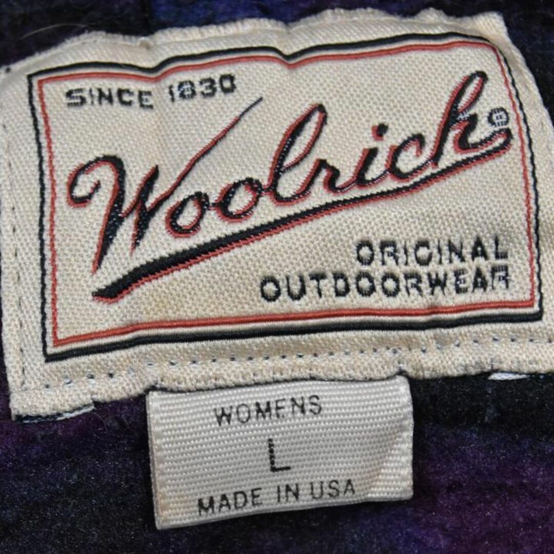 WOOLRICH(ウールリッチ)のウールリッチ 90’ｓ フリース 13813c USA製 WOOL RICH レディースのジャケット/アウター(ブルゾン)の商品写真