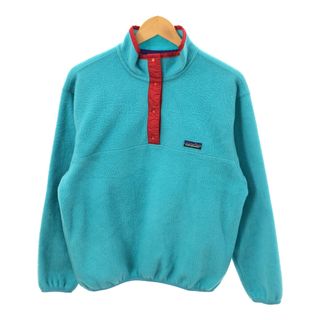 パタゴニア(patagonia)の80's パタゴニア 25529 シンチラスナップT 88年 USA製 レディースL(ナイロンジャケット)