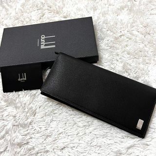 ダンヒル(Dunhill)の新品　未使用　箱付き　ダンヒル　dunhill メンズ　長財布　ブラック　レザー(長財布)