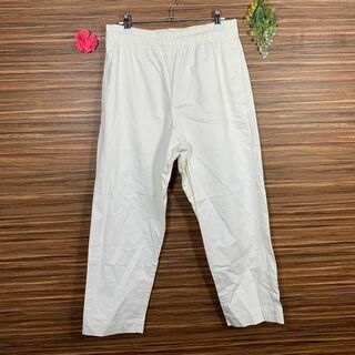 ザラ(ZARA)のZARA ザラ️ パンツ ズボン Mサイズ 白 ホワイト メンズ(ワークパンツ/カーゴパンツ)