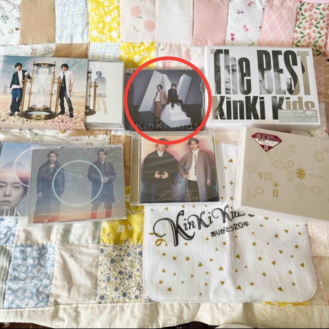 KinKi Kids(キンキキッズ)の専用ページ(KinKi KidsアルバムA〜IとN) エンタメ/ホビーのCD(ポップス/ロック(邦楽))の商品写真