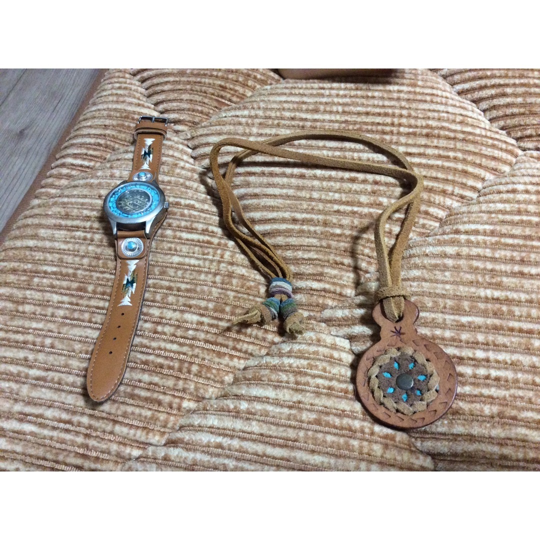チャイハネ(チャイハネ)のすと様専用✨　時計とセット⌚ レディースのアクセサリー(ネックレス)の商品写真