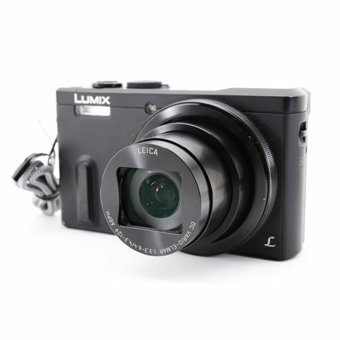 Panasonic(パナソニック)のPanasonic LUMIX DMC-TZ60 ブラック スマホ/家電/カメラのカメラ(コンパクトデジタルカメラ)の商品写真