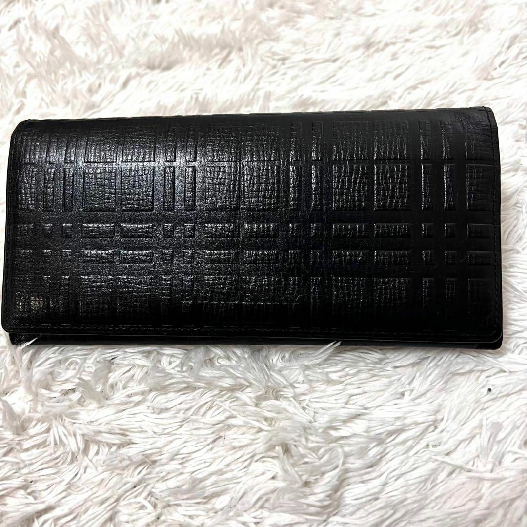 BURBERRY - 美品 バーバリー BURBERRY メンズ レディース 長財布