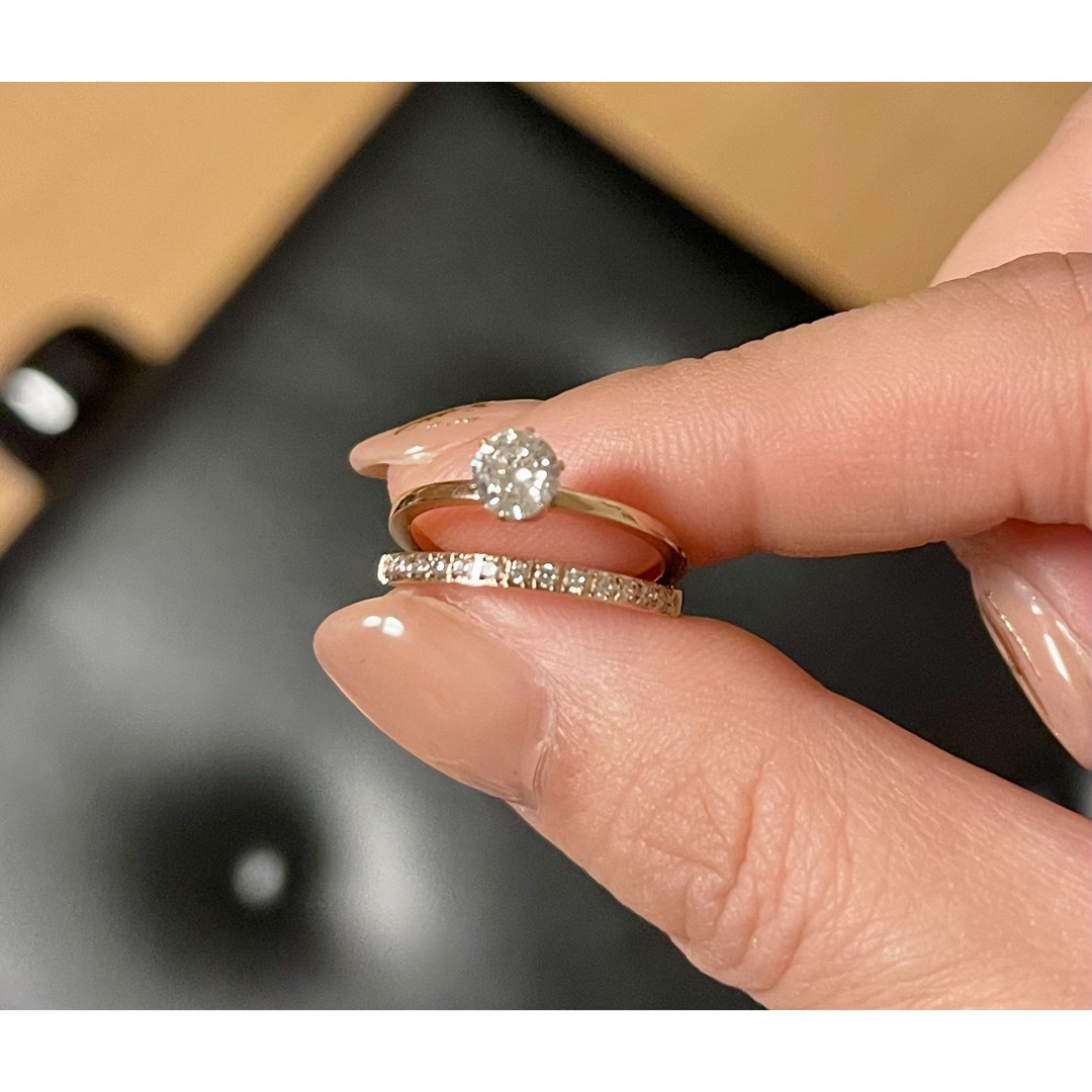 期間限定セール　ダイヤモンド リング　８号 レディースのアクセサリー(リング(指輪))の商品写真