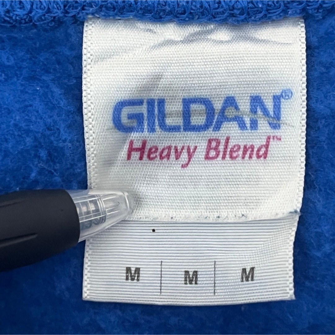 GILDAN(ギルタン)の【ギルダン】スウェット　幾何学　アメフト　ブルー　ビッグプリント　ヘルメットF5 メンズのトップス(スウェット)の商品写真
