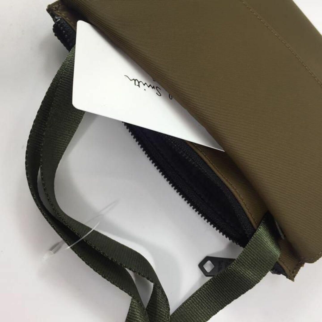 新品 ポールスミス サコッシュ ポーチ ショルダーバッグ カーキ