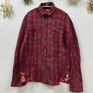 トランク(TRUNK)の【TRUNK】 ヒロココシノ チェック柄シャツ コットンシャツ 柔らか素材 38(シャツ/ブラウス(長袖/七分))