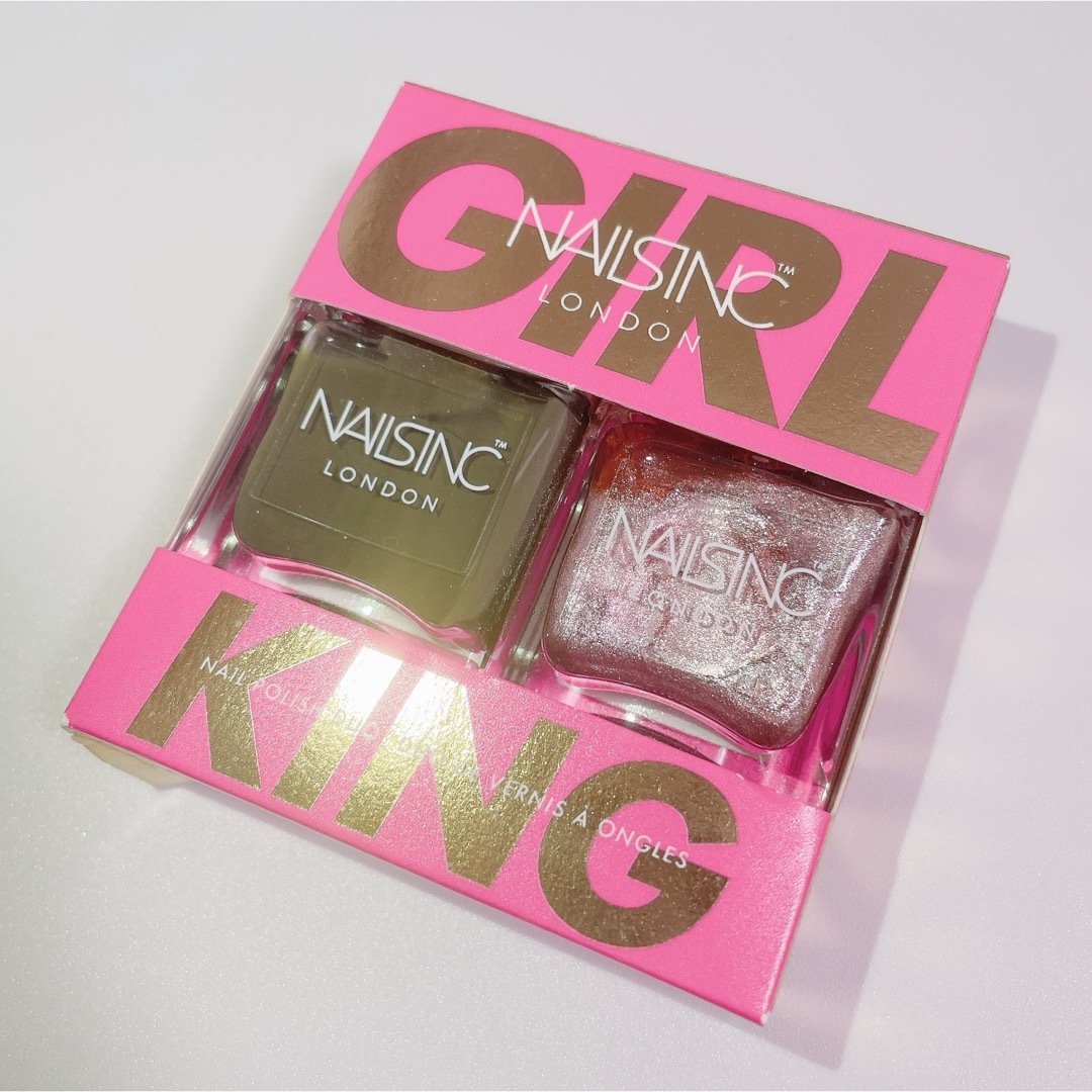 ADDICTION(アディクション)の新品 限定 定価以下 NAILSINC ガールキングデュオキット セット コスメ/美容のネイル(マニキュア)の商品写真