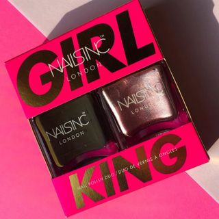 アディクション(ADDICTION)の新品 限定 定価以下 NAILSINC ガールキングデュオキット セット(マニキュア)