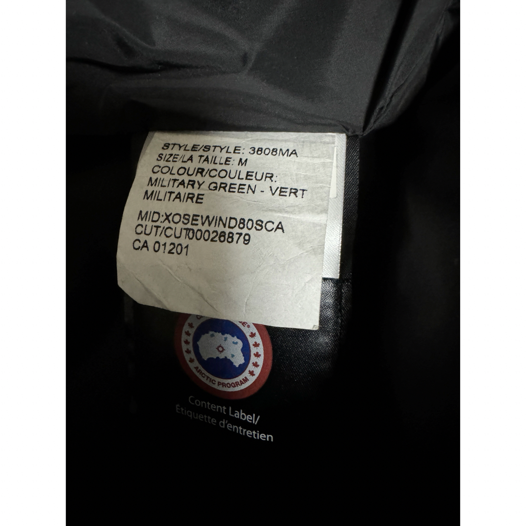 CANADA GOOSE(カナダグース)の未使用に近い カナダグース ウィンダムパーカー ダウンジャケット canada メンズのジャケット/アウター(ダウンジャケット)の商品写真
