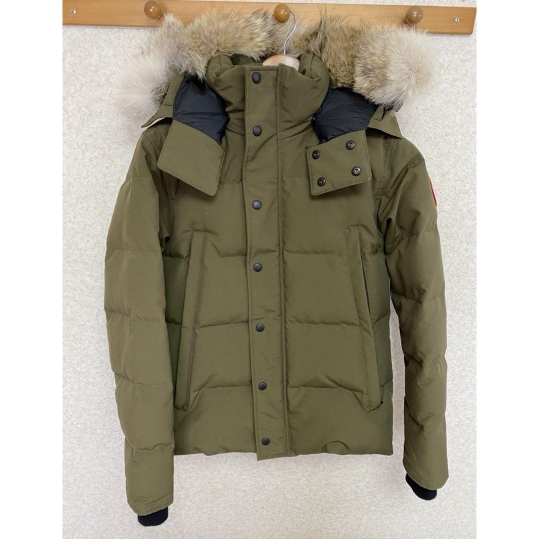 CANADA GOOSE(カナダグース)の未使用に近い カナダグース ウィンダムパーカー ダウンジャケット canada メンズのジャケット/アウター(ダウンジャケット)の商品写真