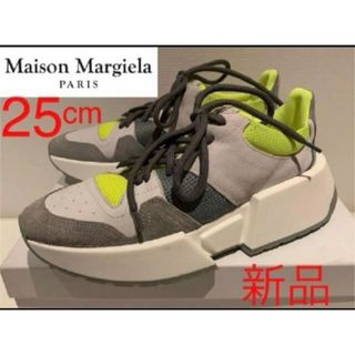 マルタンマルジェラ(Maison Martin Margiela)の新品未使用❗️MM6 Maison Margiela ランナーレザースニーカー(スニーカー)