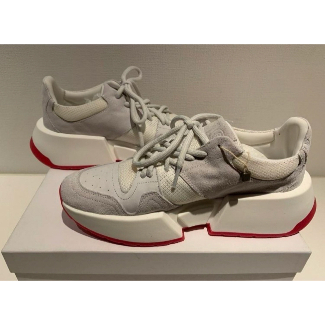 Maison Martin Margiela(マルタンマルジェラ)の新品未使用❗️MM6 Maison Margiela ランナーレザースニーカー メンズの靴/シューズ(スニーカー)の商品写真