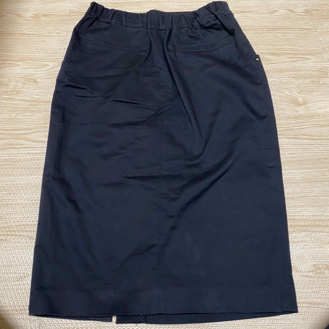 黒　タイトスカート　Mサイズ レディースのスカート(ひざ丈スカート)の商品写真