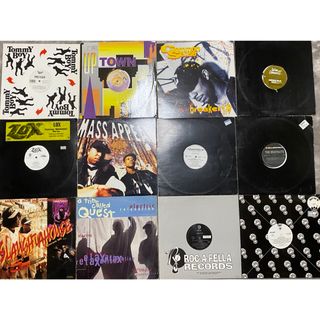 12枚セット 名盤 送料込 HIPHOP Ｒ&Bレコード　90年代中心