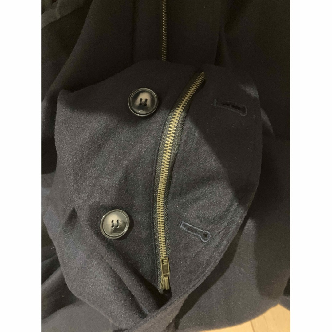 お値下✣melange ロングコート M レディースのジャケット/アウター(ロングコート)の商品写真