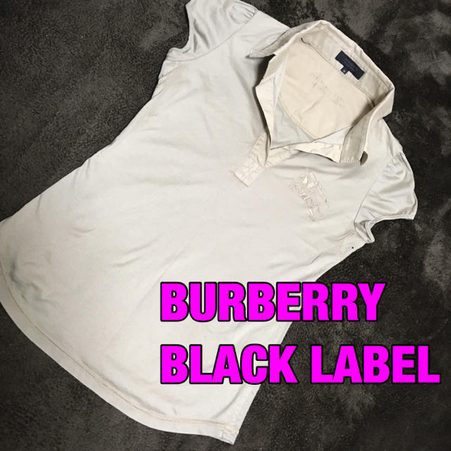 BURBERRY(バーバリー)のBURBERRY BLACK LABEL♡ストレッチポロシャツ レディースのトップス(ポロシャツ)の商品写真