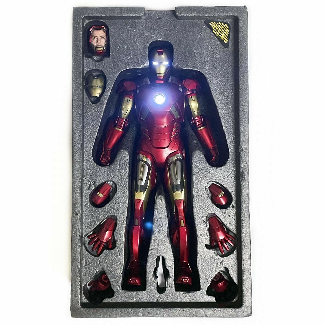 ホットトイズ アベンジャーズ アイアンマン マーク7 ダイキャスト エンタメ/ホビーのフィギュア(アメコミ)の商品写真