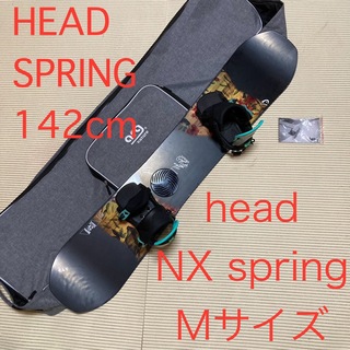 ヘッド(HEAD)の2018-19年HEAD/SPRING & head Mサイズ　＆　ケースセット(ボード)