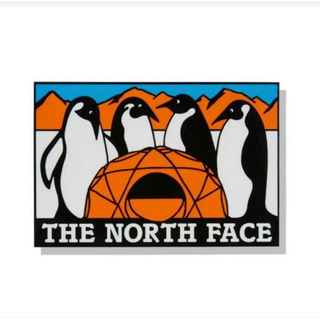 ザノースフェイス(THE NORTH FACE)の正規品　ノースフェイス ステッカー  Print  TNFプリントステッカー(その他)
