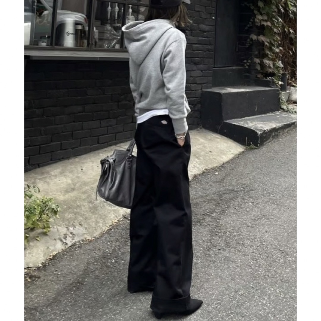 ok.soon×dickies コラボwide chino pants レディースのパンツ(チノパン)の商品写真