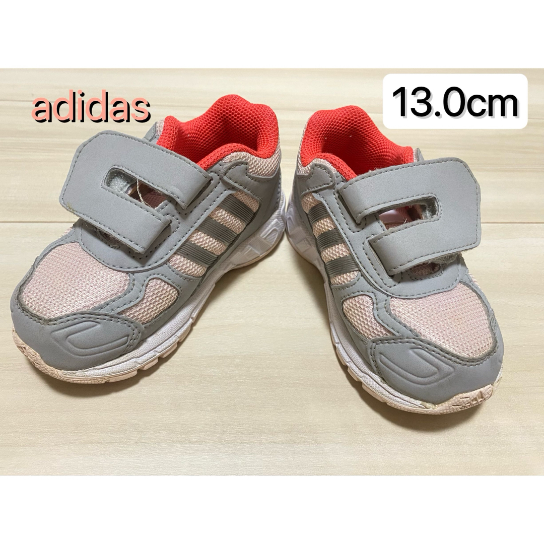 adidas スニーカー　アディダス　ベビーシューズ　13cm キッズ/ベビー/マタニティのベビー靴/シューズ(~14cm)(スニーカー)の商品写真