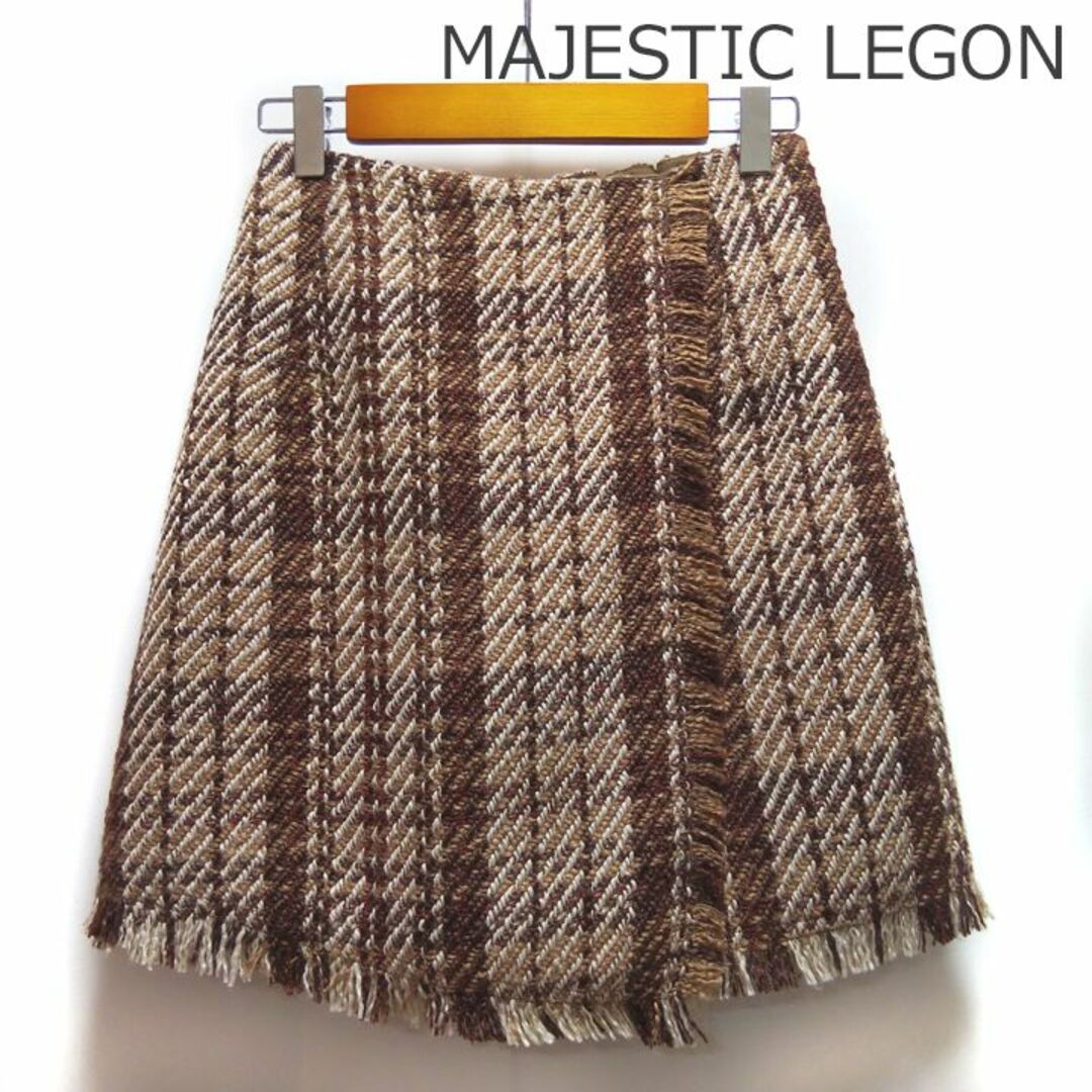 MAJESTIC LEGON(マジェスティックレゴン)のMAJESTIC LEGON マジェスティックレゴン チェック スカパン レディースのスカート(ミニスカート)の商品写真