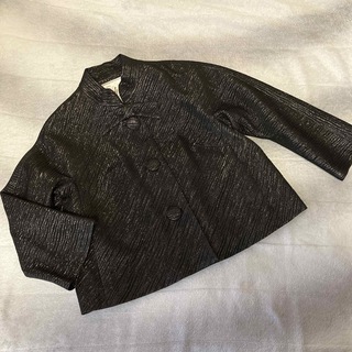 ミリー(Milly)の美品　ミリー　Milly ドレスジャケット　2 M レディース　ブラック　ラメ(ノーカラージャケット)