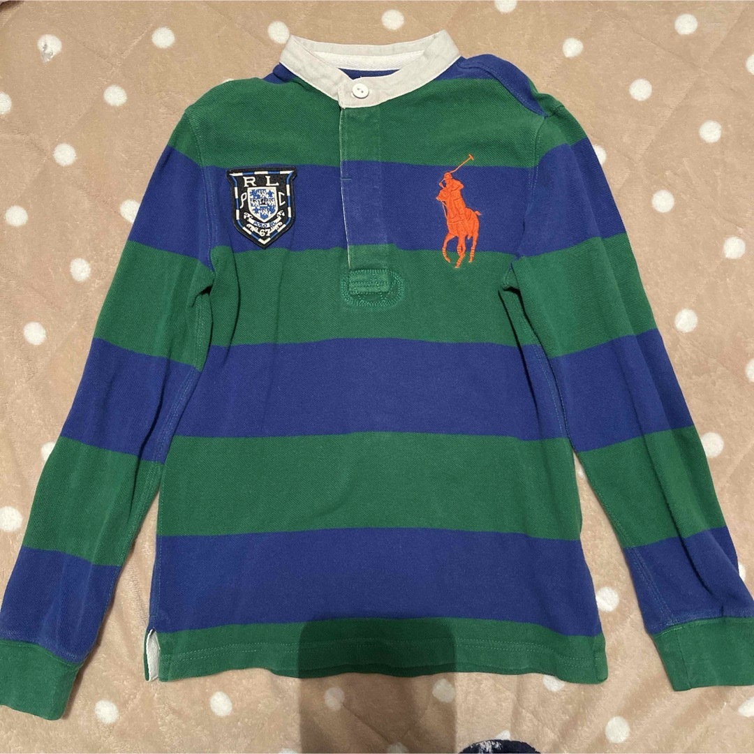 POLO RALPH LAUREN(ポロラルフローレン)のPOLO RALPH LAUREN ボーダーシャツ　130㎝ キッズ/ベビー/マタニティのキッズ服男の子用(90cm~)(Tシャツ/カットソー)の商品写真