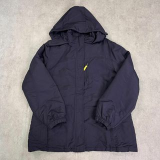 LANDS’END - ランズエンド　マウンテンジャケット　中綿ジャケット　古着　ネイビー　L