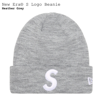 シュプリーム(Supreme)の新品！Supreme New Era S Logo Beanie Grey(ニット帽/ビーニー)