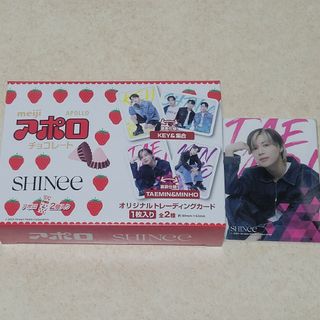 シャイニー(SHINee)のSHINee×ローソン アポロ箱&TAEMIN/MINHOトレカセット(アイドルグッズ)