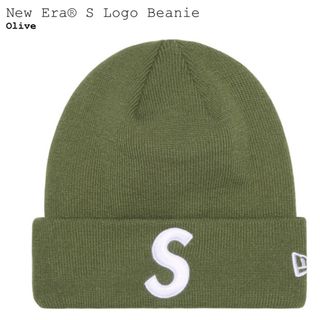 シュプリーム(Supreme)の新品！Supreme New Era S Logo Beanie Olive(ニット帽/ビーニー)