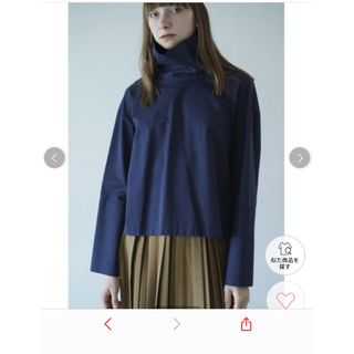 クラネ(CLANE)のCLANE ROLL NECK WIDE SHIRT(シャツ/ブラウス(長袖/七分))