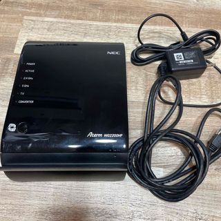 エヌイーシー(NEC)のNEC Aterm 無線ルーター PA-WG2200HP(PC周辺機器)